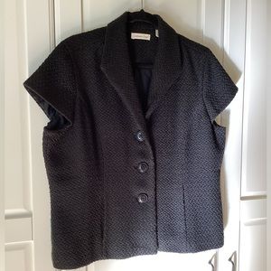 Coldwater Creek Bouclé Blazer Vest